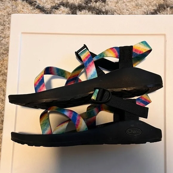 Like new Chacos, women’s 10 multi color - Picture 6 of 6